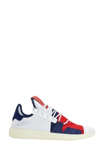 Трехцветные кроссовки adidas Pharrell Williams x BBC Hu V2