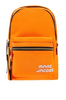 Оранжевый текстильный рюкзак Marc Jacobs