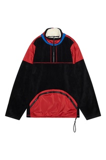 Красно-черная куртка-анорак Tommy Jeans