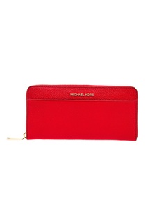 Красный кошелек Money Pieces с логотипом Michael Michael Kors