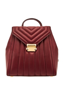 Бордовый рюкзак Whitney Michael Michael Kors