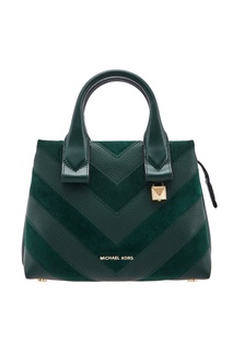 Фактурная зеленая сумка Rollins Michael Michael Kors