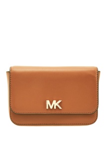 Коричневая сумка на пояс Mott Michael Michael Kors