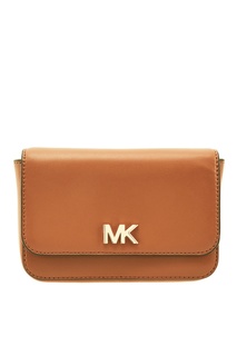 Коричневая сумка на пояс Mott Michael Michael Kors