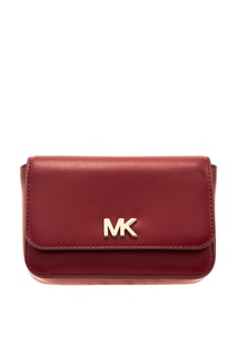 Бордовая поясная сумка Mott Michael Michael Kors