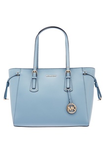 Голубая сумка Voyager Michael Michael Kors