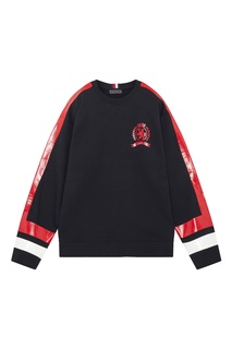 Свитшот с винтажным спортивным принтом Tommy Jeans