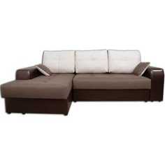 Диван угловой Мягкофф Эдинбург с оттоманкой левый Scotch Beige