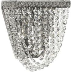 Настенный светильник Lucia Tucci Cristallo W759.1 Silver