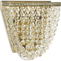 Настенный светильник Lucia Tucci Cristallo W750.1 Gold