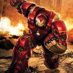 Фотообои MARVEL Avengers Hulkbuster (1,84х2,54 м)