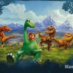 Фотообои Disney The Good Dinosaur (3,68х2,54 м)