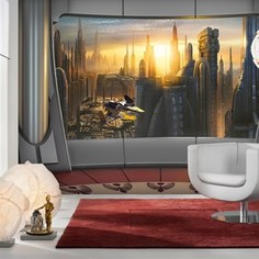 Фотообои Komar STAR WARS Coruscant View 368 х 254см. (8-483)