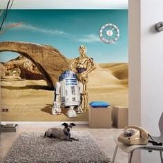 Фотообои Komar STAR WARS Lost Droids 368 х 254см. (8-484)