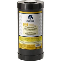 Картридж Unicorn FCST 10ВВ для умягчения воды с ионнообменой смолой для удаления солей жесткости