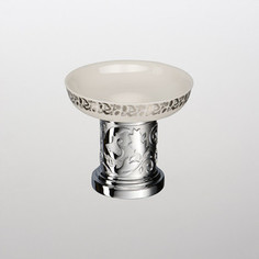 Мыльница (керамика) Schein Carving (7065007) хром