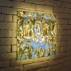 FotonioBox Лайтбокс Сикстинская капелла 45x45-140