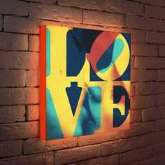 FotonioBox Лайтбокс LOVE 1 45x45-041