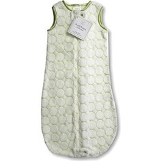 Спальный мешок SwaddleDesigns zzZipMe 3-6 М Kiwi Puff Circle (SD-084KW)