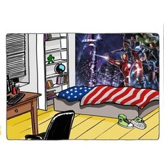 Фотообои MARVEL Avengers Citynight 254 х 184см. (4-434)