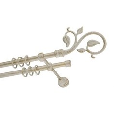 Карниз DDA 16 мм двойной Белое золото 1.6