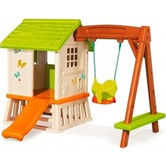 Домик Smoby С качелями и горкой, 220х220х160 см (810601)