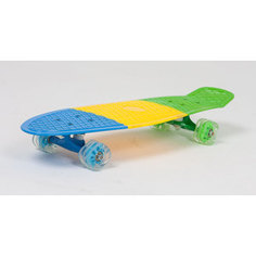 Скейт Moove&Fun пластиковый (27X8) трехцветный PP2708-2