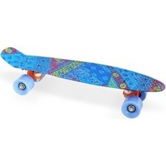 Скейт Moove&Fun пластиковый 22х6-18, синий, PP2206-18 blue