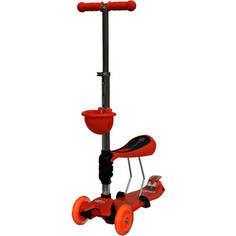 Самокат 3-х колесный BabyHit ScooterOK Tolocar оранжевый