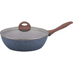 Сотейник с крышкой d 26 см Vitesse Granite (VS-4024)