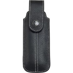 Чехол Opinel Chic black leather (натуральная кожа, размер № 7, 8, 9)