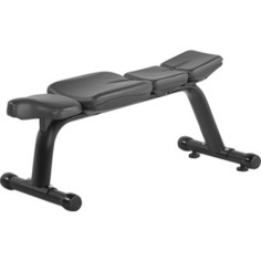 Скамья горизонтальная Bronze Gym H-036A (черный)