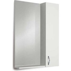 Зеркало 1Marka Вита 65, с шкафчиком, белое (4604613307738)