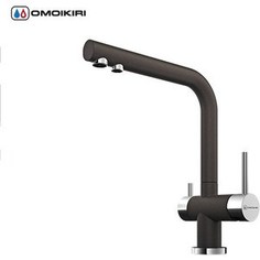 Смеситель для кухни Omoikiri Nagano-DC (4994048) темный шоколад