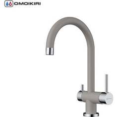 Смеситель для кухни Omoikiri Yamada-GR Leningrad grey (4994261)