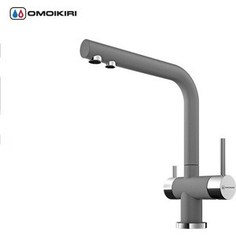 Смеситель для кухни Omoikiri Nagano-PL (4994064) платина