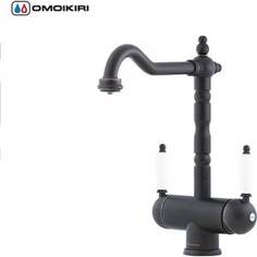 Смеситель для кухни Omoikiri Amagasaki-O античная бронза (4994293)