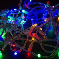 Neon-Night Гирлянда Нить 10м, постоянное свечение, белый ПВХ, 24В, цвет: Мультиколор
