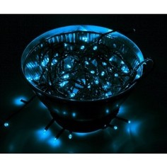 Neon-Night Гирлянда Твинкл Лайт 10 м, черный ПВХ, 100 диодов, цвет синий