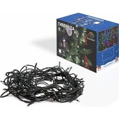 Neon-Night Гирлянда Твинкл Лайт 10 м, темно-зеленый ПВХ, 80 LED, цвет белый