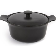 Кастрюля чугунная овальная с крышкой 24 см 4.2 л BergHOFF Ron (3900040)