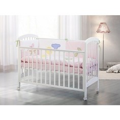 Кроватка Fiorellino Dalmatina Фиореллино Далматина 120х60 white