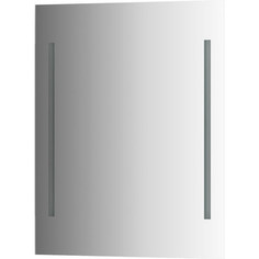 Зеркало Evoform Ledline 60х75 см, с 2-мя встроенными LED- светильниками 10,5 W (BY 2115)