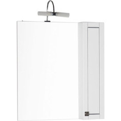 Шкаф-зеркало Aquanet Честер 85 белый (186400)