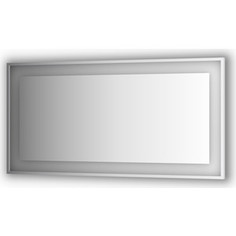 Зеркало в багетной раме поворотное Evoform Ledside со светильником 35,5 W 150x75 см (BY 2210)