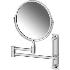 Косметическое зеркало двустороннее x2 Sorcosa Plain хром (SOR 001)