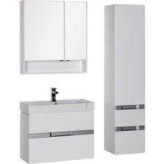 Шкаф-пенал Aquanet Виго белый (183402)