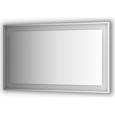 Зеркало в багетной раме поворотное Evoform Ledside со светильником 38 W 150x90 см (BY 2213)