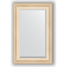 Зеркало с фацетом в багетной раме поворотное Evoform Exclusive 55x85 см, старый гипс 82 мм (BY 1232)