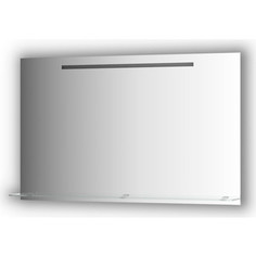 Зеркало с полочкой Evoform Ledline-S со светильником 7 W 120x75 см (BY 2159)